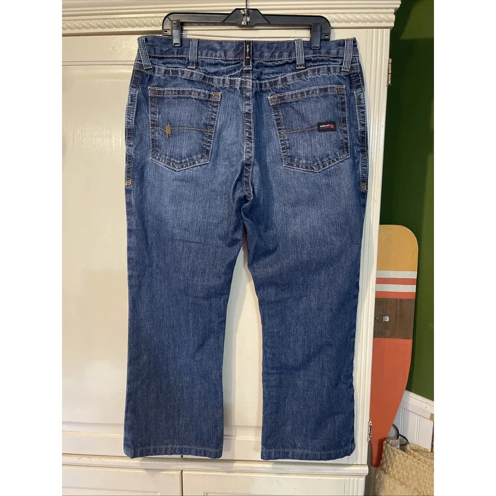 Ariat M4 FR Jeans Men 36 X 26.5 Relaxed Boot Work
